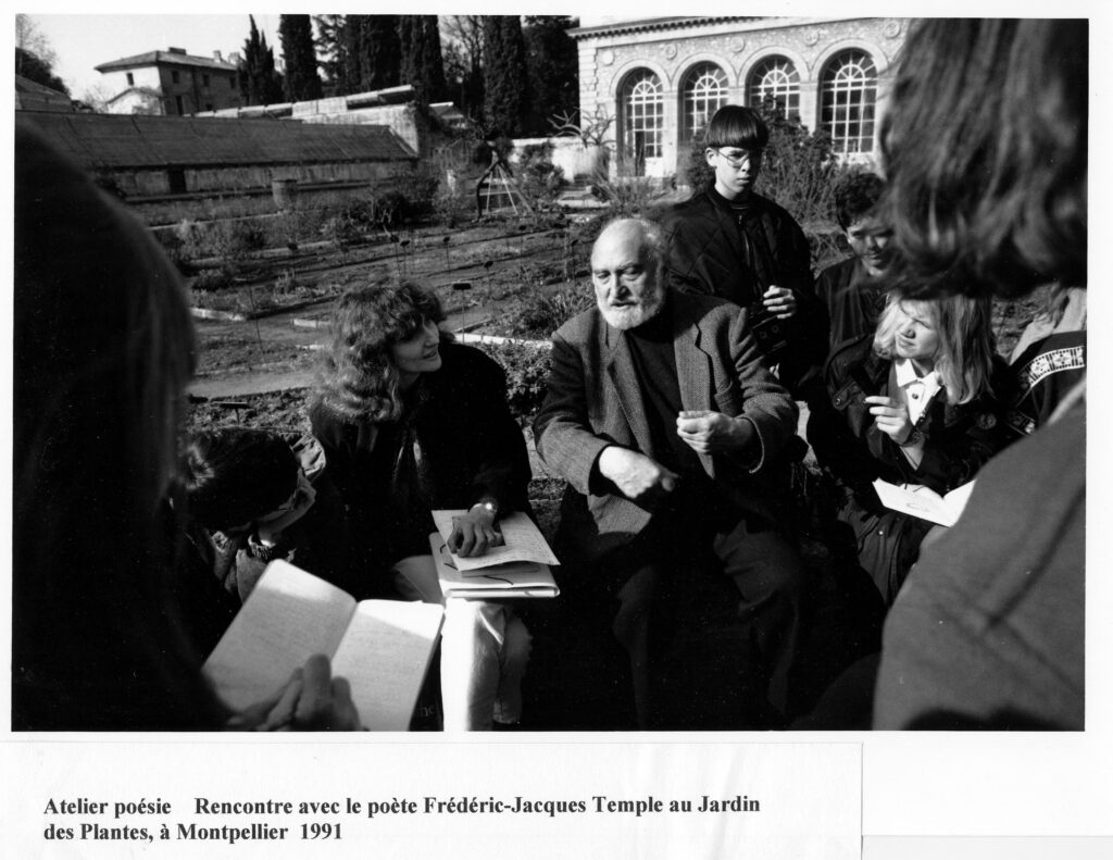 FJ Temple au Jardin des Plantes - 1991 - Annie Estèves