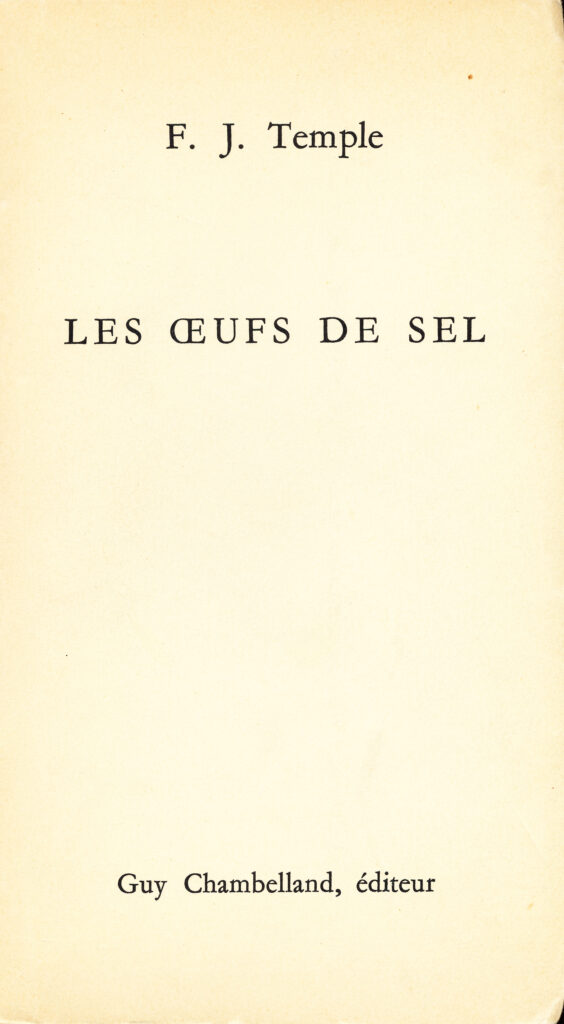 Les Œufs de Sel