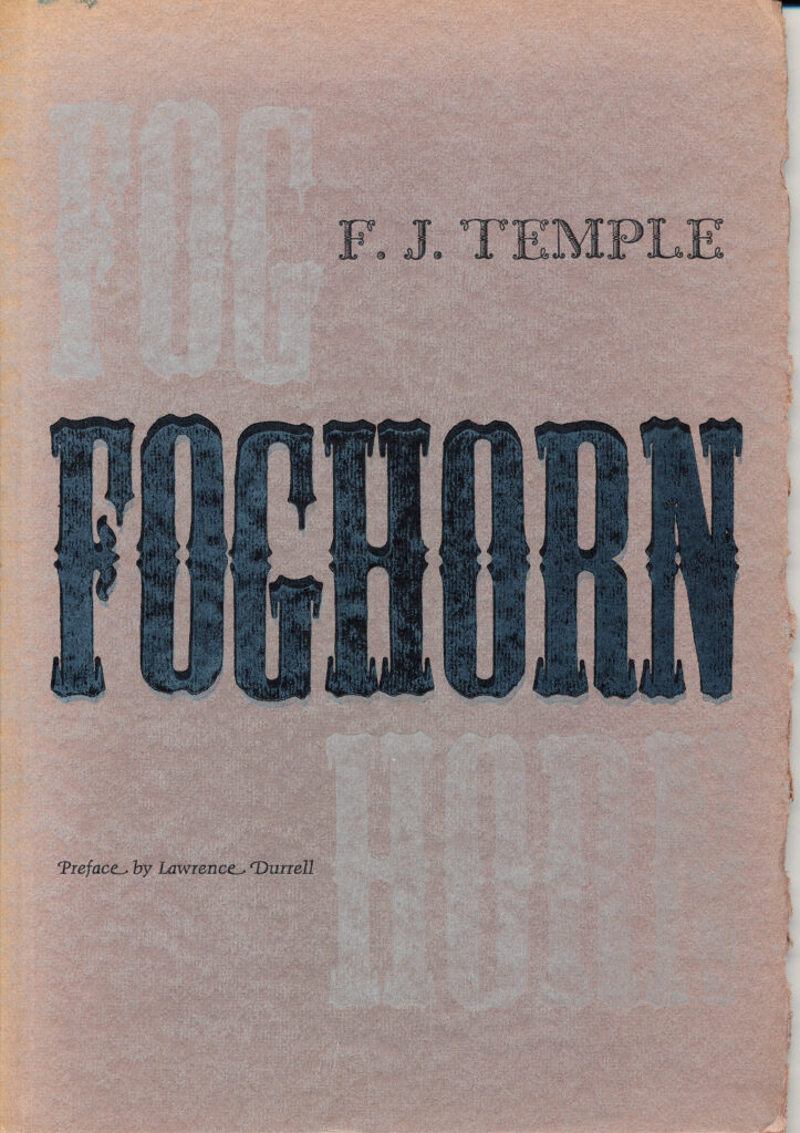 FJ Temple - Foghorn - couverture