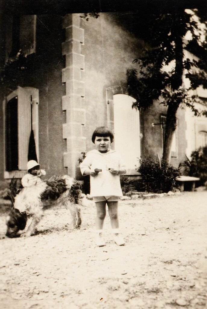 FJ Temple à Haute Plage vers 1924