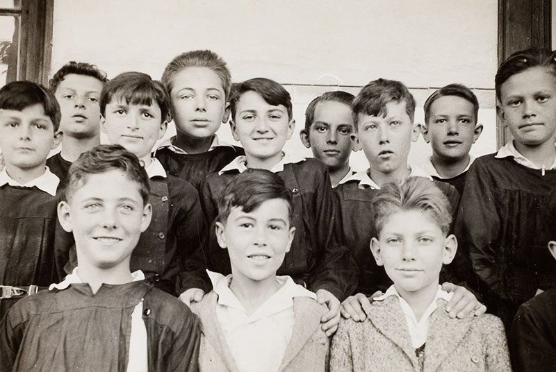 FJ Temple - classe de 5ème - 1933