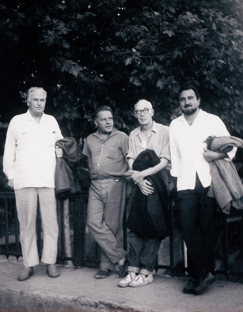 Aldington - Durrell - Miller - FJ Temple - Pont de sommières - 1959