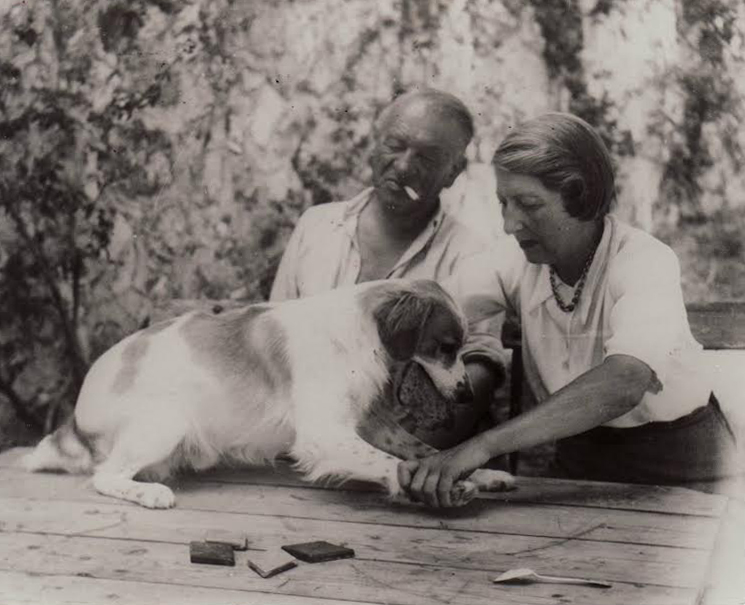 Cendrars - Raymone - Saint-Segond - Juillet 1949